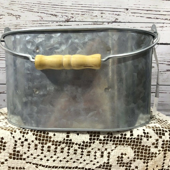 Rae Dunn Scrub Galvanized Cleaning Caddy - Picture 3 of 8